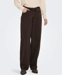 ONLY GIANNA STRAIGHT LEG JEANS BROWN