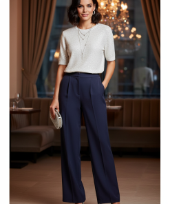 ONLY ABBY SEQUINS PULLOVER KNIT IN WHITE / SILVER