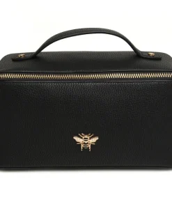 ALICE WHEELER TRAIN CASE IN BLACK COLOUR
