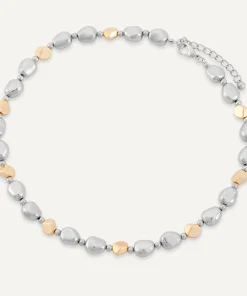 D&X MIXED METAL NECKLACE DN2643