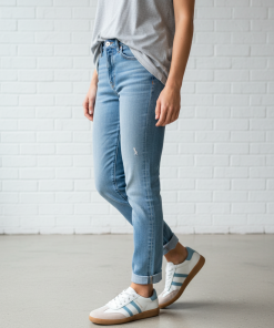 DRILLEYS SIXTY FOUR TRAINERS IN SHERBET SPLIT