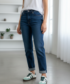 DRILLEYS SIXTY FOUR TRAINERS IN FOREST CREAM