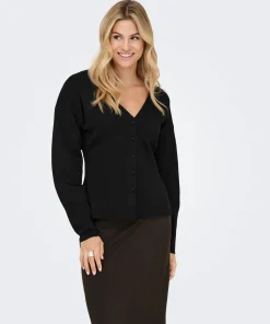 JDY PRIME FITTED CARDI IN BLACK COLOUR
