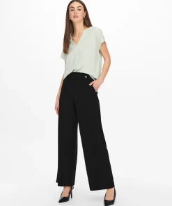 JDY GEGGO LIFE TROUSERS IN BLACK COLOUR