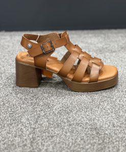 REFRESH SANDALS 175095 IN CAMEL