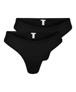 ONLY PEACHY BRAZILIAN 2-PACK IN BLACK