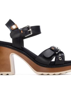 REFRESH SANDALS 175290 IN BLACK