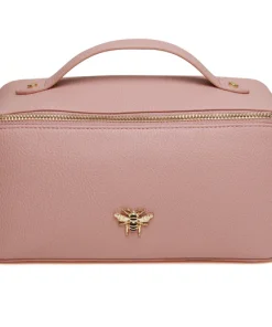 ALICE WHEELER TRAIN CASE IN PINK