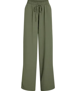 VILA JOSA HW WIDE PANTS OLIVE