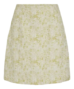 VILA KAIA HW SKIRT SMOKE GREEN