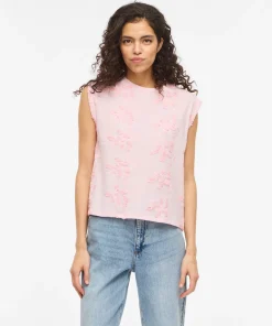 VILA NAYLA TOP IN CHERRY BLOSSOM