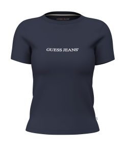 GUESS BLACK RIB TEE