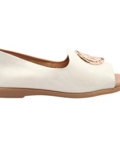 ZANNI&CO AQTAN PEEP TOE SHOES IN PIXIE DUST