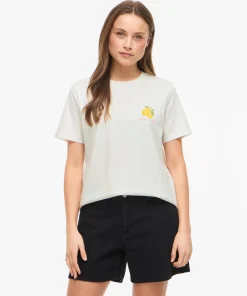 VILA SYBILLA T-SHIRT LEMON FIJI
