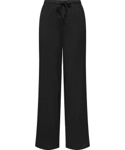 ONLY DEBBIE LOOSE FIT PANTS IN BLACK