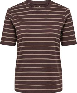 ONLY HAPPY O-NECK STRIPE TEE