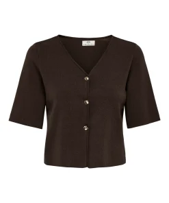 JDY ASTRA 3/4 CARDIGAN COFFEE BEAN