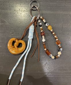TIFFOSI PRETZEL KEYCHAIN / BAG CHARM