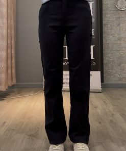 CASA CIARA BOOTCUT TROUSERS IN NAVY ( 10 - 14 )